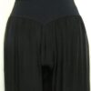 Black, silk, palazzo pants - 2b
