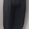 Black, button-pocket pants - 10