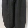Black, button-pocket pants - 3