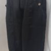 Black, button-pocket pants - 4