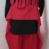 Red, fleece, ladder scarf - 23