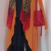 Orange cardigan - 10