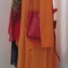 Orange cardigan - 11