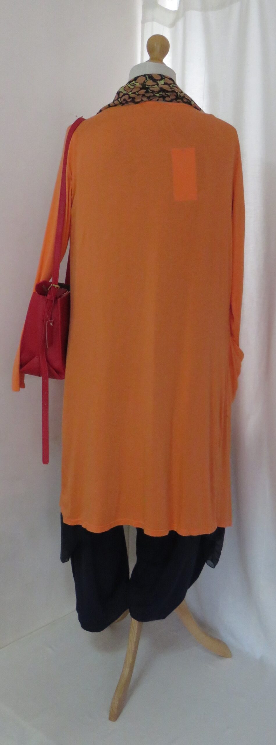 Orange cardigan - 14