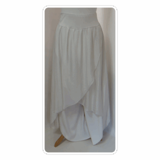 The Lydia, silk, layered, harem pants/culottes - Beige