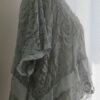Silver grey, lace overtop - 7
