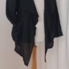 Black, linen jacket - 11