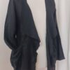Black, linen jacket - 12
