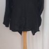 Black, linen jacket - 14
