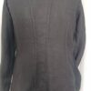 Black, linen jacket - 16