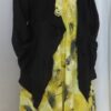 Black, linen jacket - 20