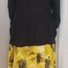 Black, linen jacket - 22
