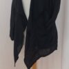 Black, linen jacket - 5