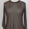 Brown, mesh top - 1