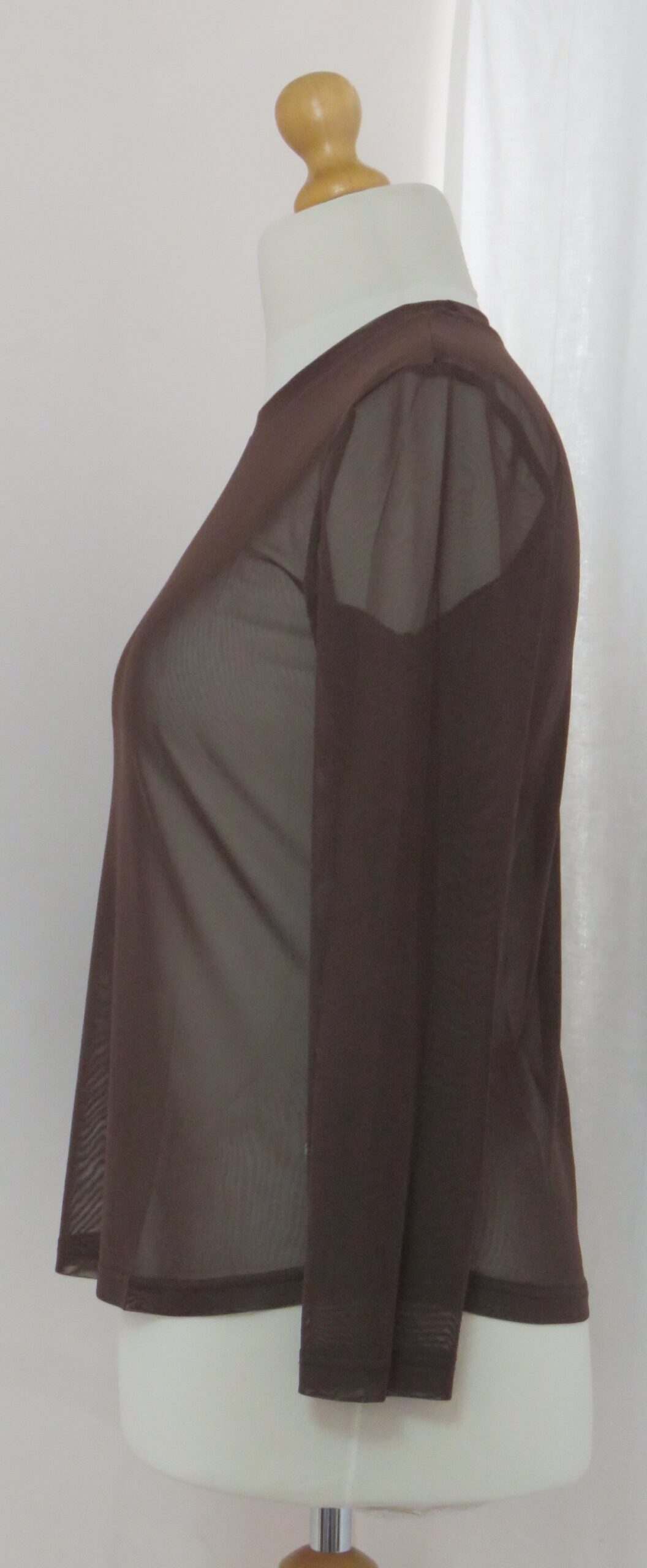Brown, mesh top - 3