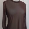 Brown, mesh top - 4