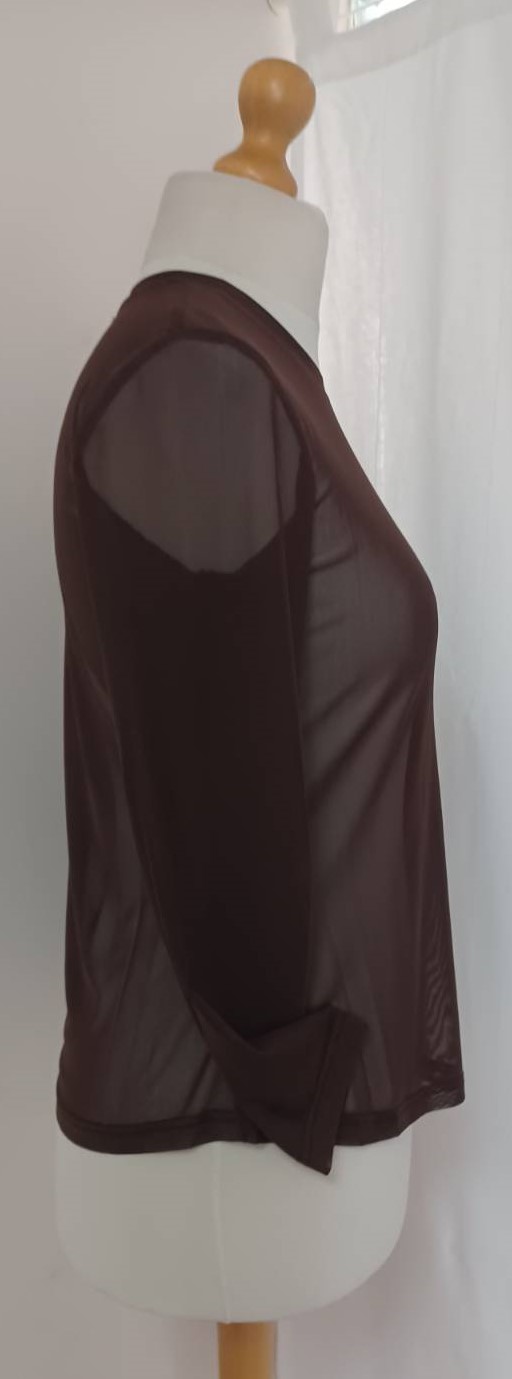 Brown, mesh top - 5